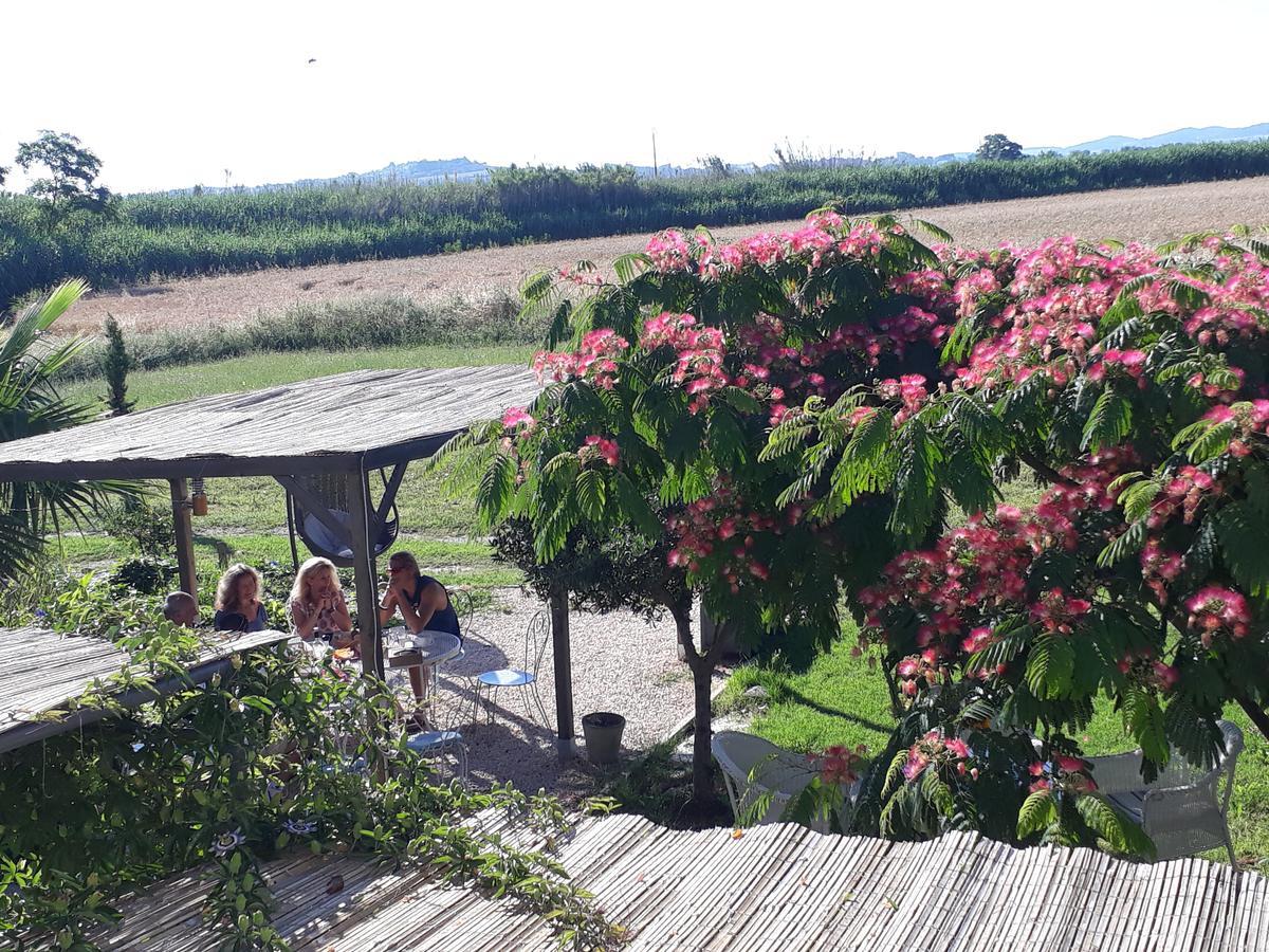 Aux Roses De L'Etang Hotell Capestang Eksteriør bilde